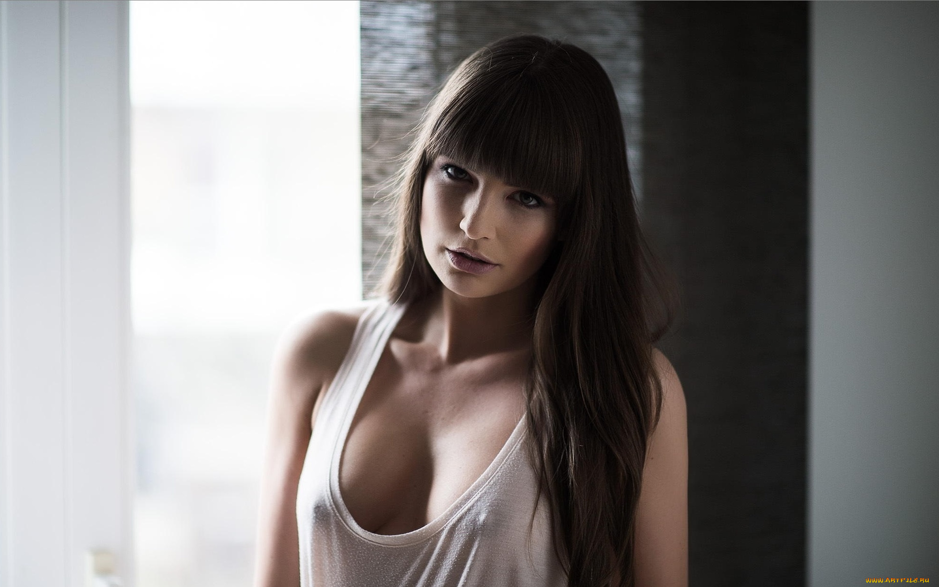 девушки, -, брюнетки, , шатенки, шатенка, майка