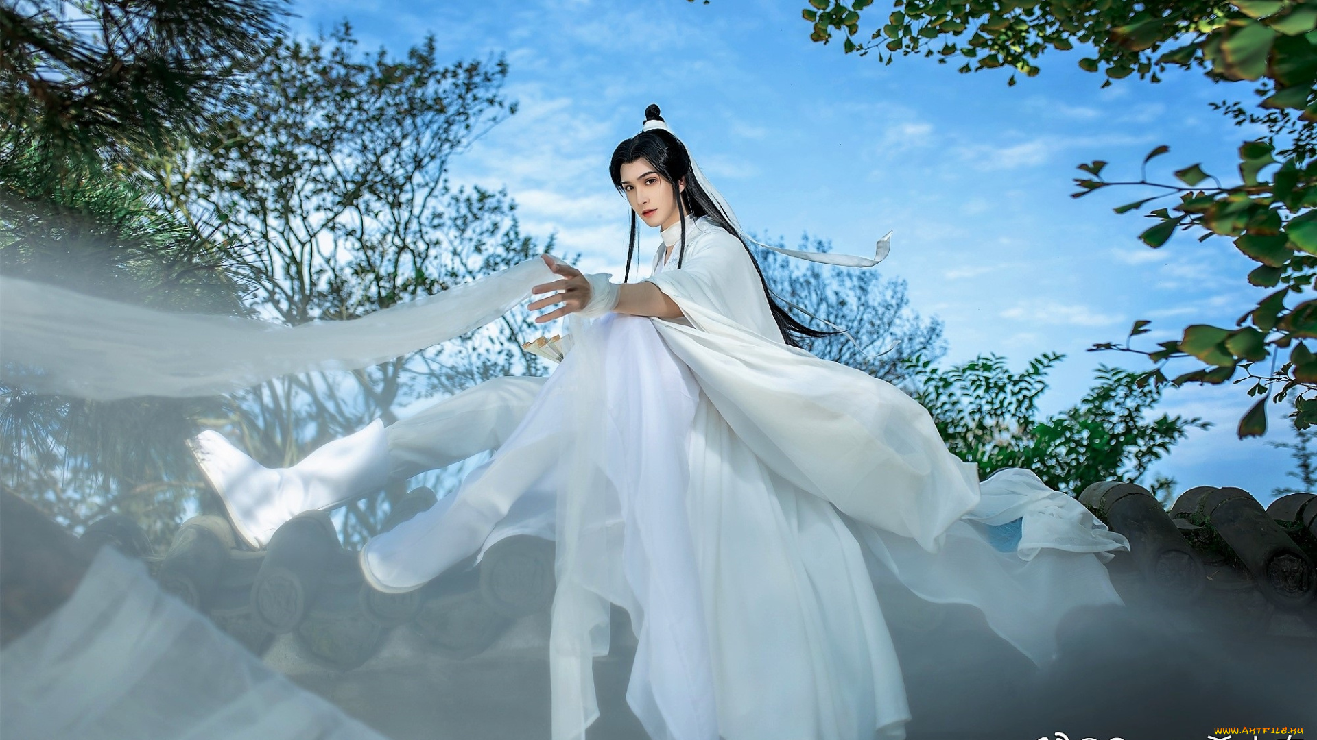 мужчины, -, креатив, , косплей, се, лянь, костюм