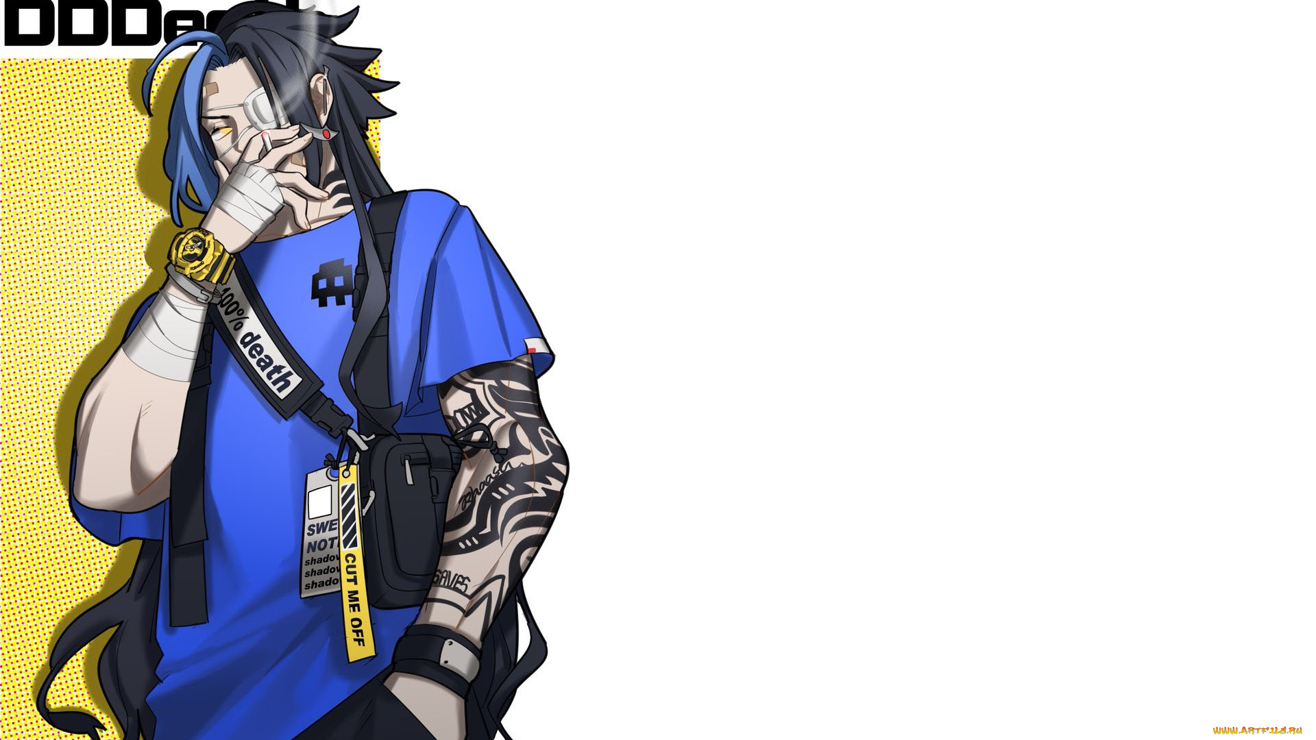 видео, игры, league, of, legends, тату, сумка, сигарета, kayn