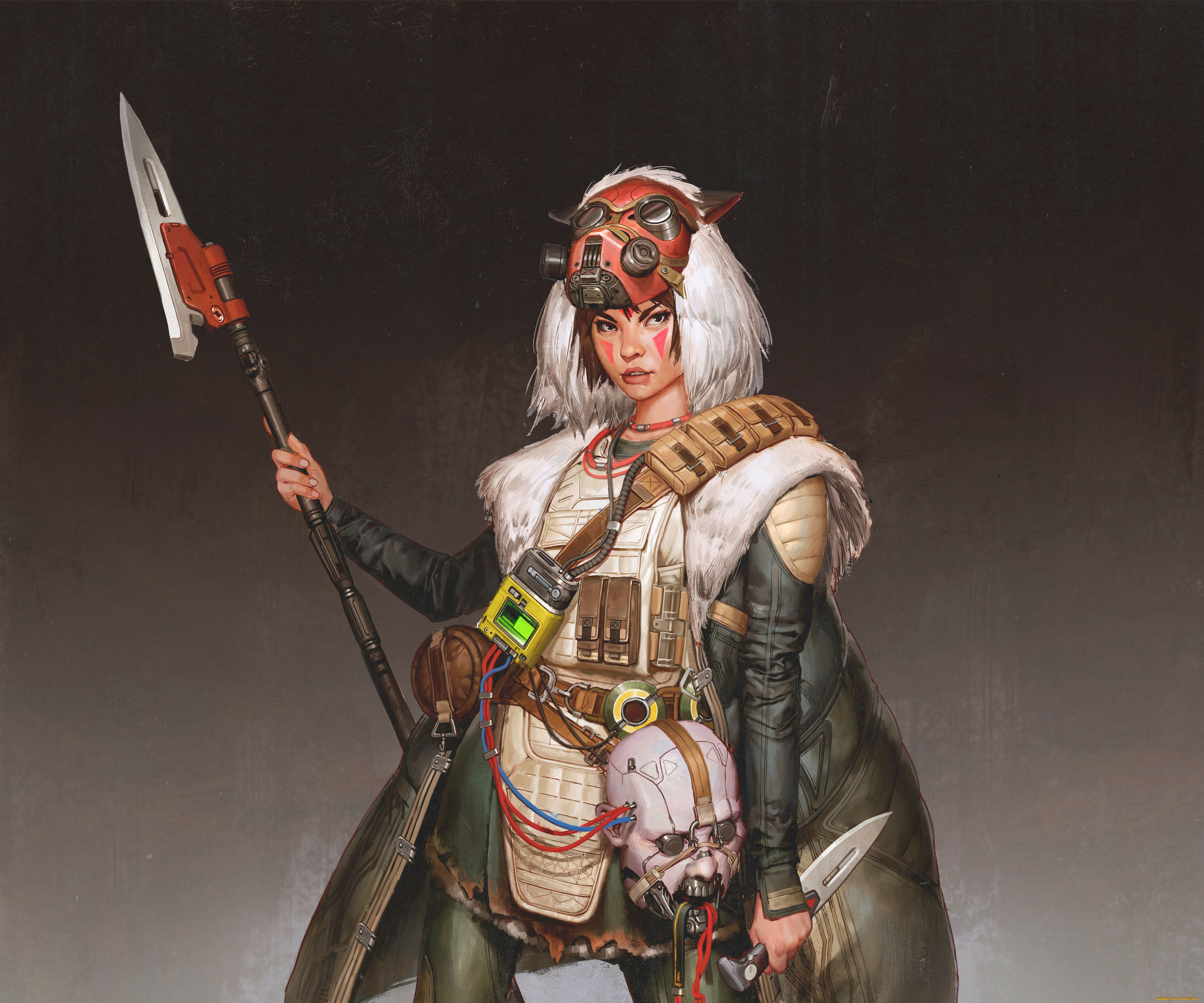 аниме, mononoke, hime, princess, mononoke