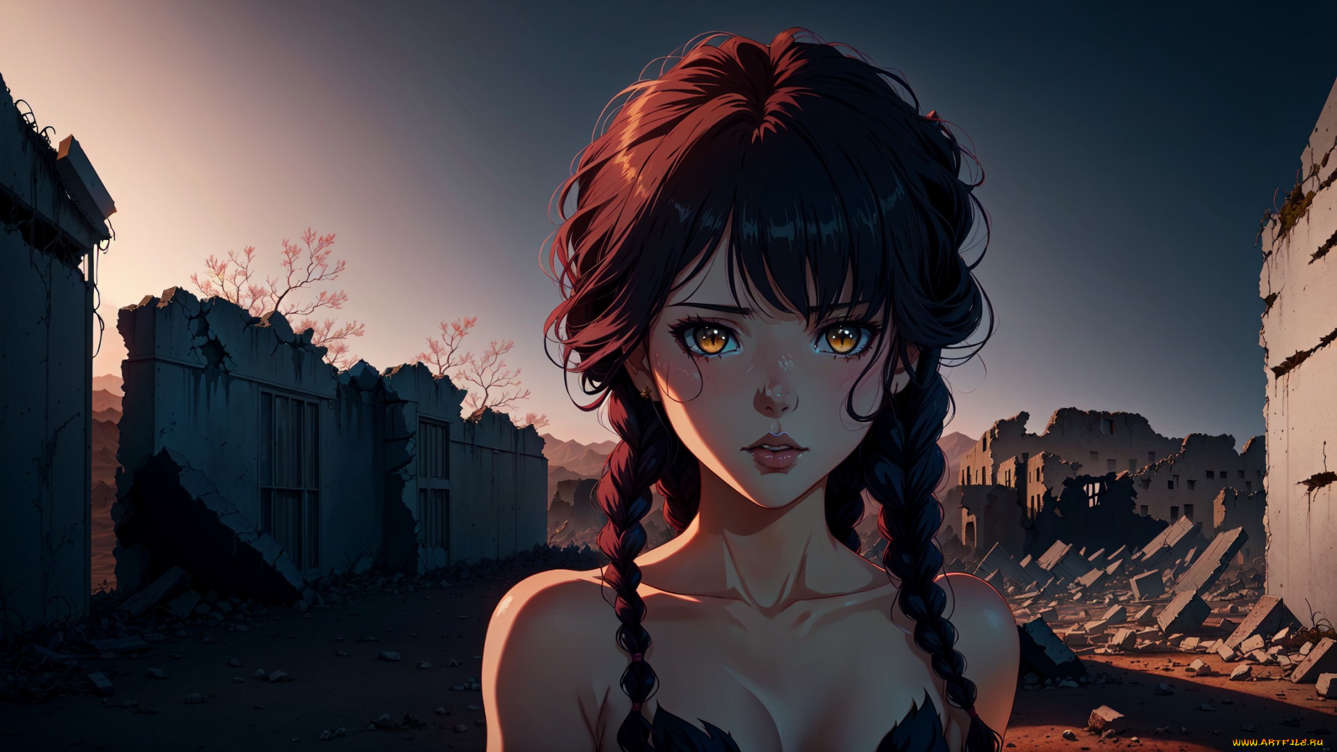 аниме, город, , улицы, , интерьер, , здания, нейросети, графика, нейроарт, ai, art, нейронные, сети, рисунки, нейро, искусство