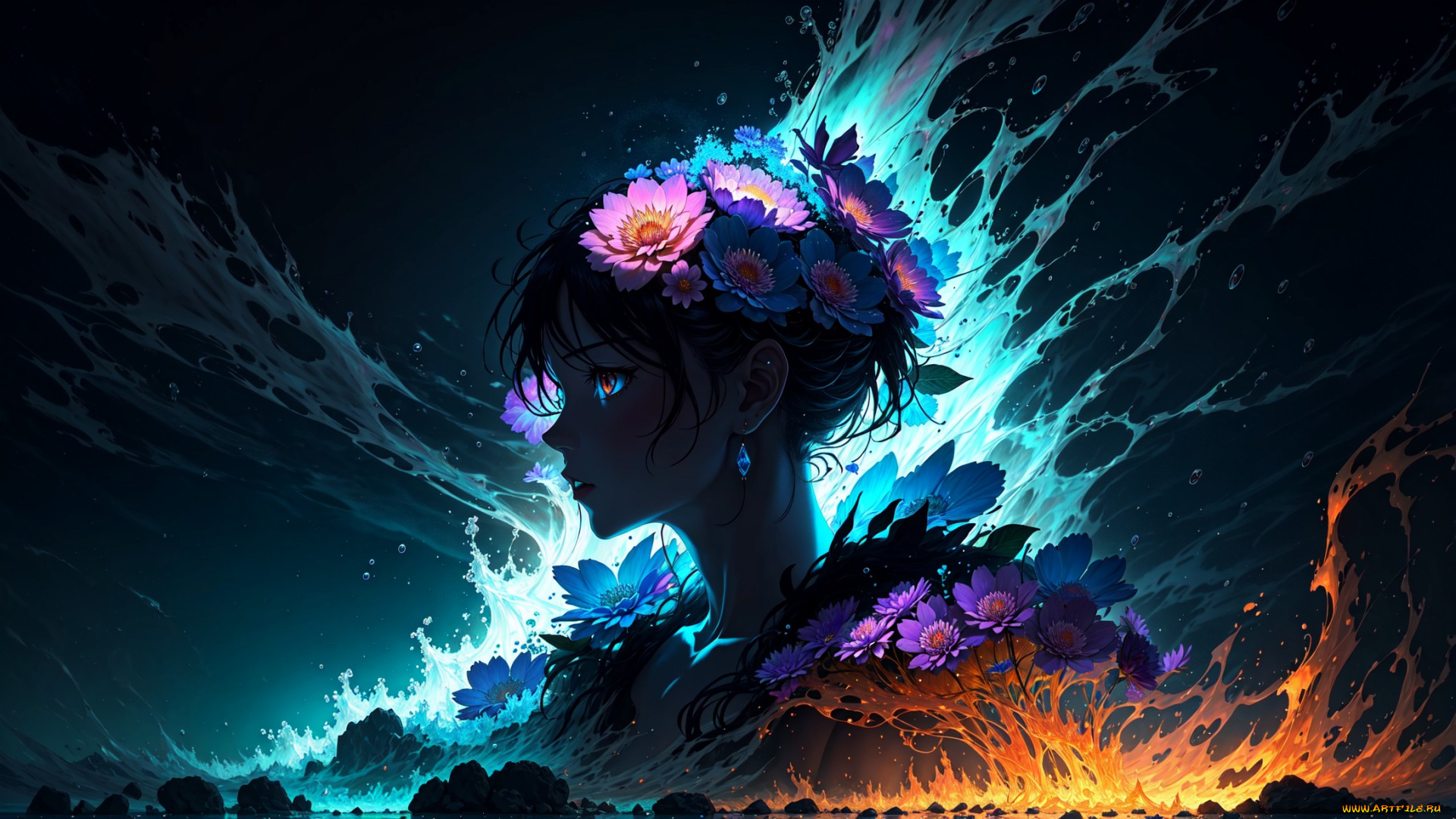 аниме, магия, , колдовство, , halloween, нейросети, графика, нейроарт, ai, art, нейронные, сети, рисунки, нейро, искусство