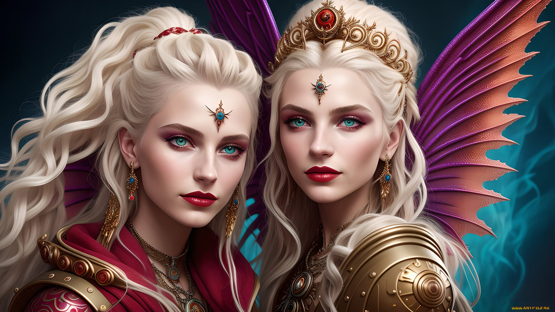 фэнтези, девушки, нейросети, графика, нейроарт, ai, art, нейронные, сети, рисунки, нейро, искусство