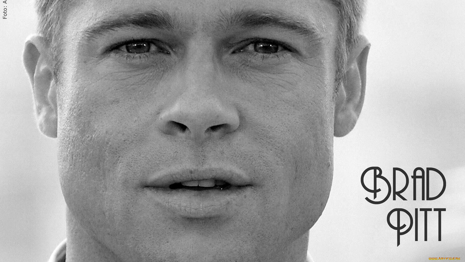 мужчины, brad, pitt, актер, лицо