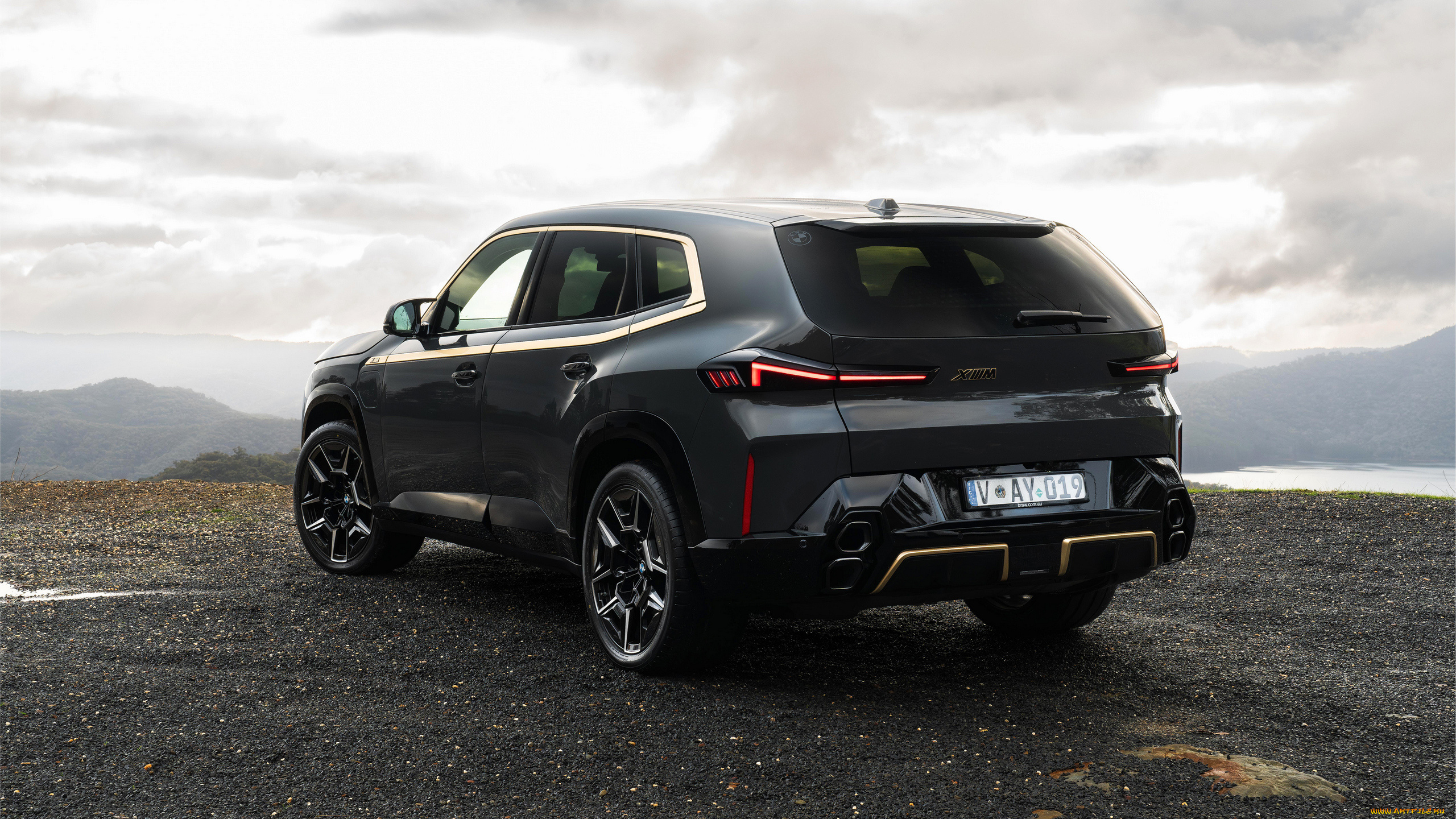 bmw, xm, 2023, автомобили, bmw, xm, 2023, гибрид, вид, сзади, бмв