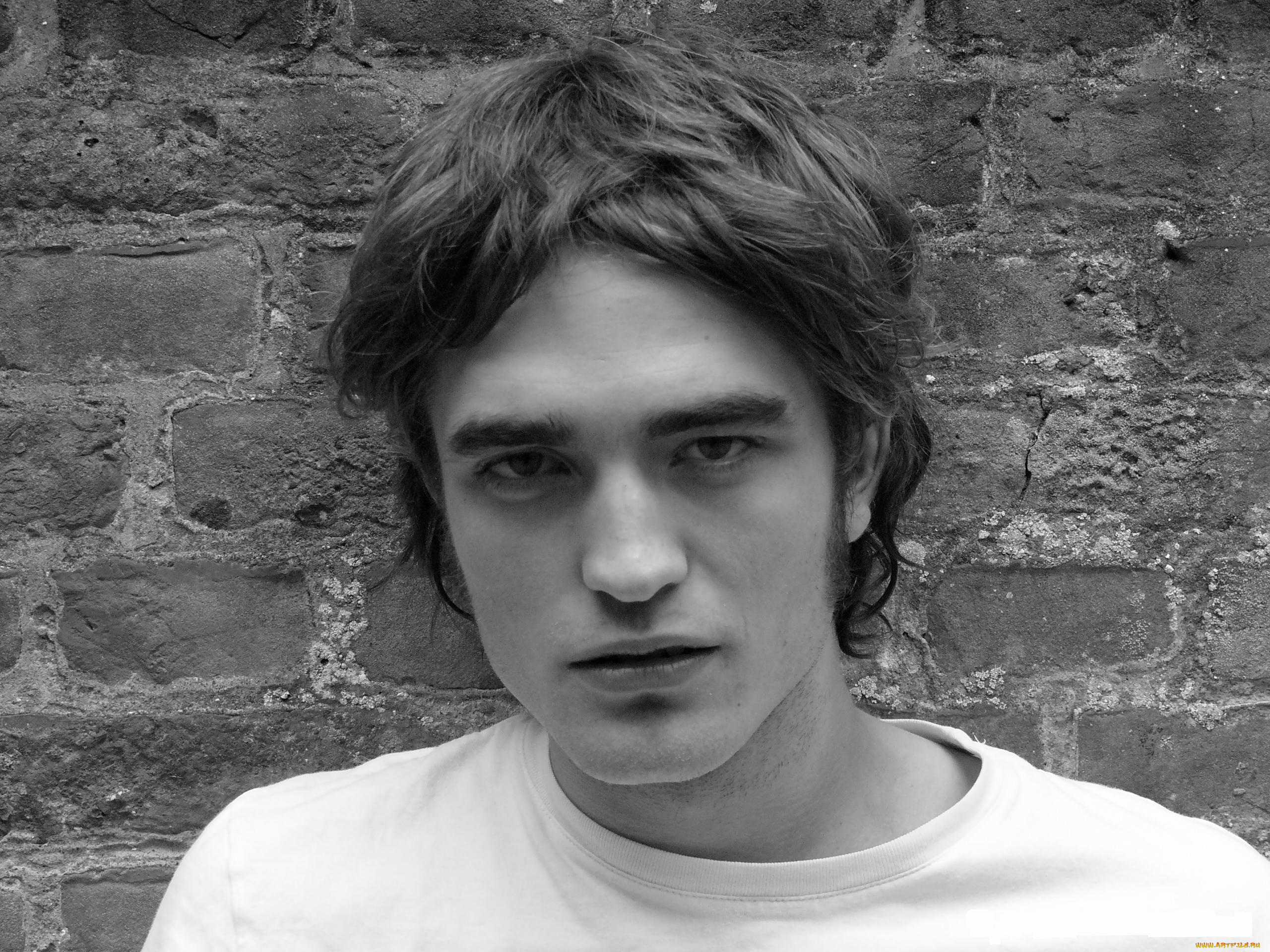 мужчины, robert, pattinson, актер, лицо, стена