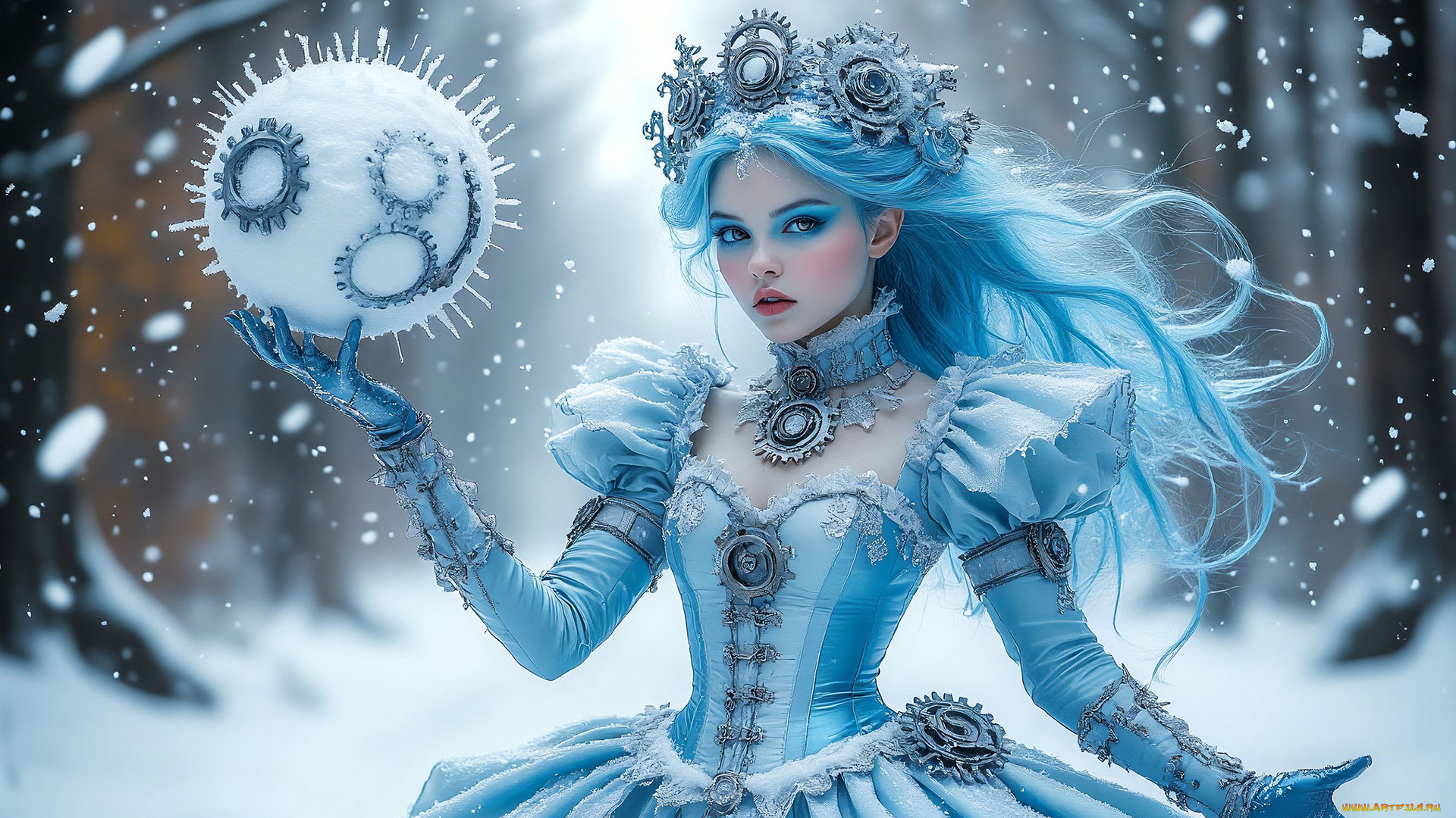 3д, графика, фантазия, , fantasy, нейросети, графика, нейроарт, ai, art, нейронные, сети, рисунки, нейро, искусство, нейрографика, graphics, neuroart, neural, networks, drawings, neuro, neurography, снежная, королева