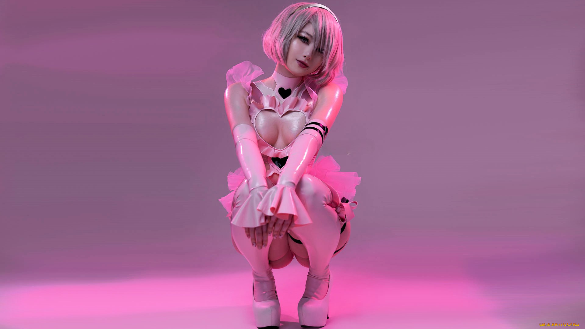 visagefox, девушки, -, креатив, , косплей, образ, наряд, косплей