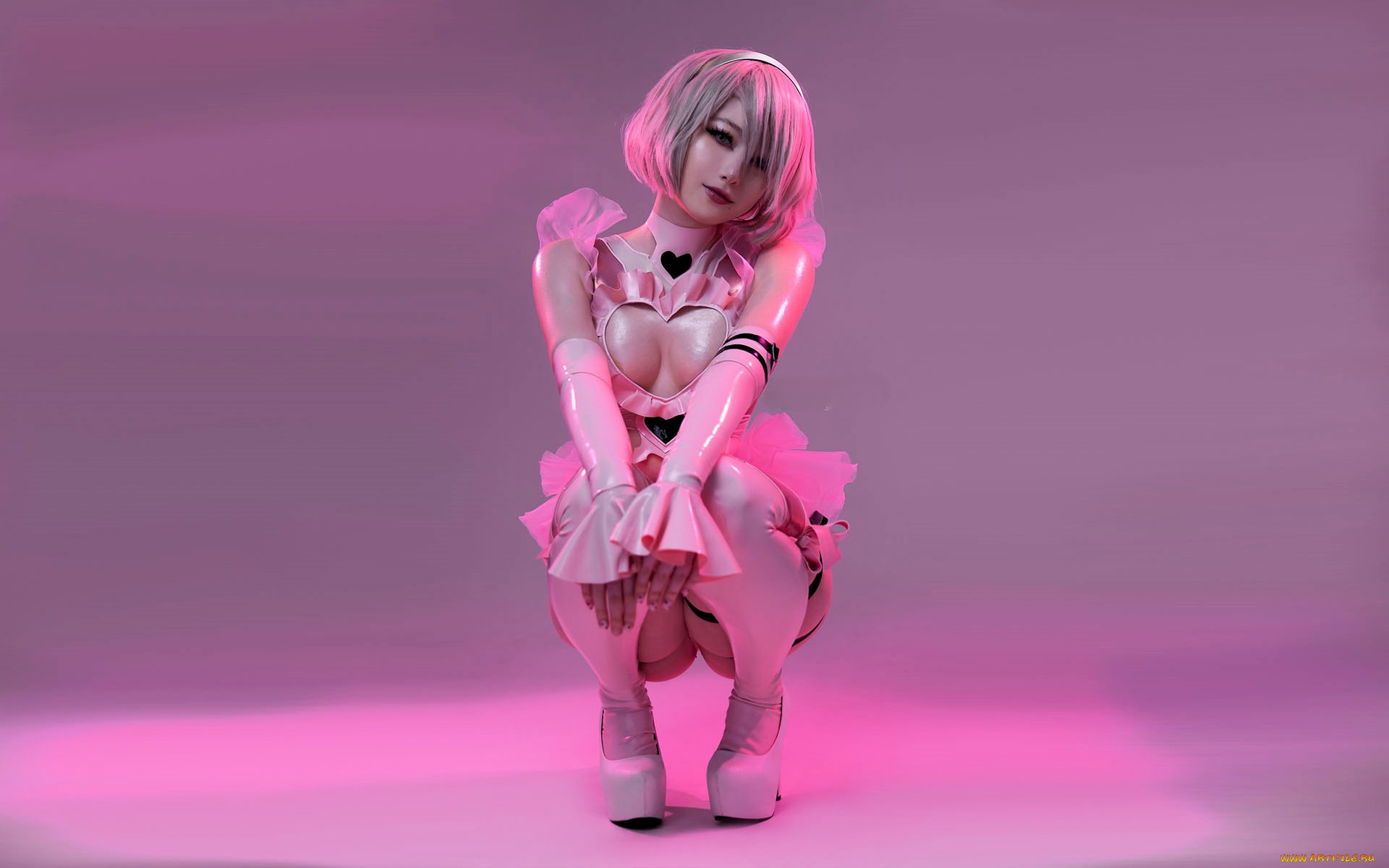 visagefox, девушки, -, креатив, , косплей, образ, наряд, косплей