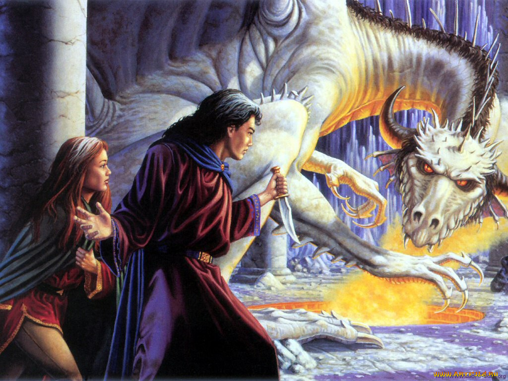 фэнтези, драконы