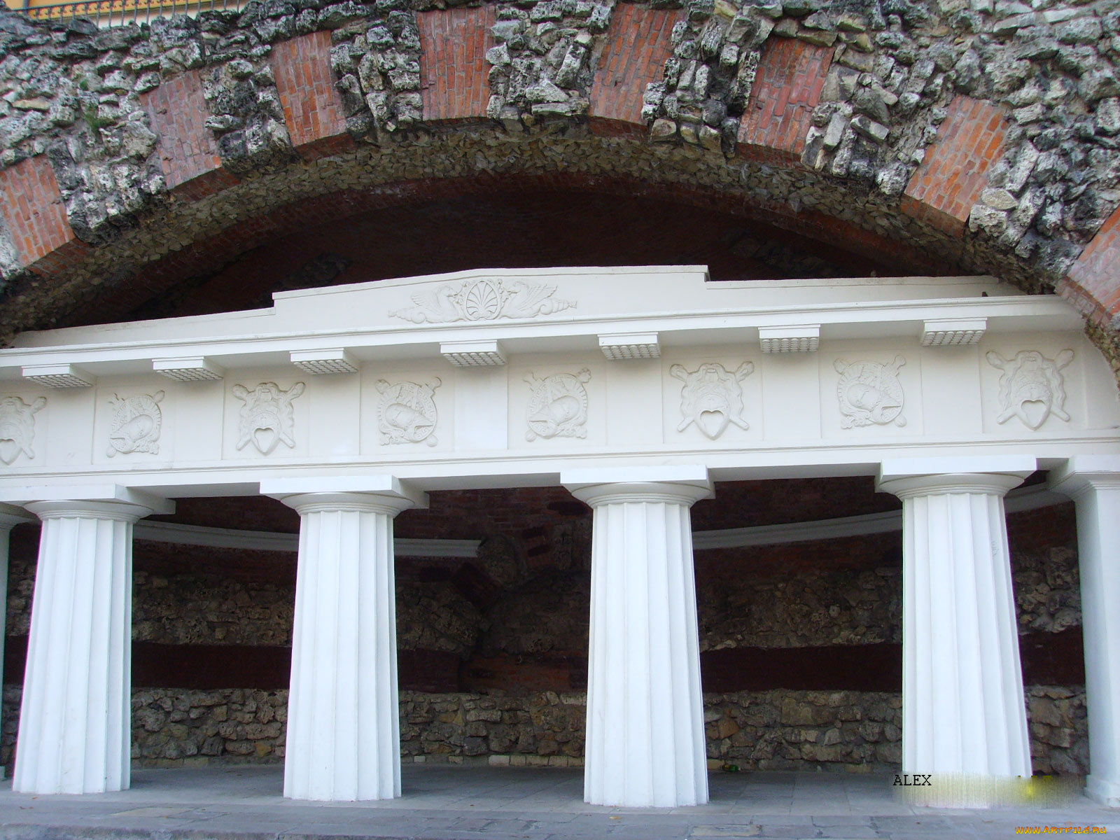 разное, элементы, архитектуры