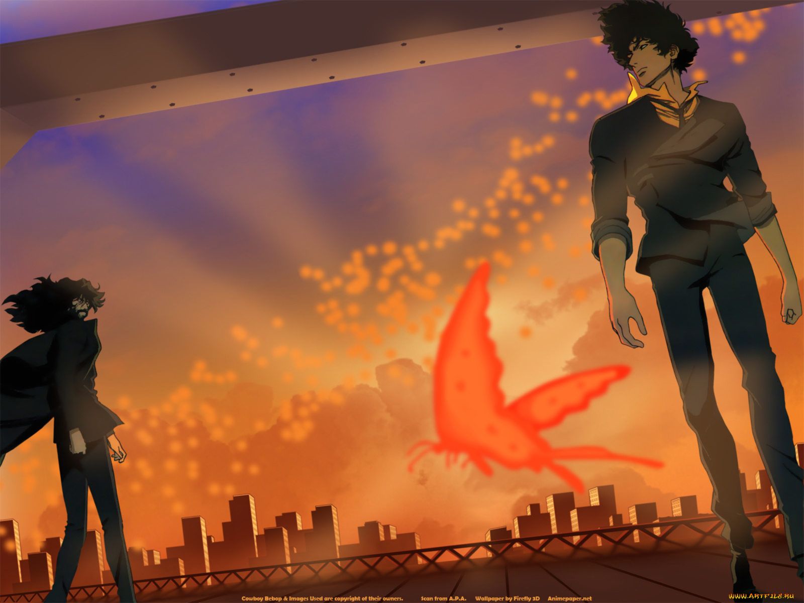 аниме, cowboy, bebop