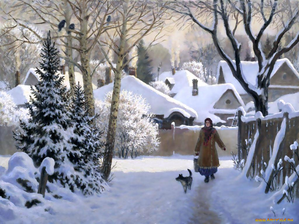 борис, ольшанский, рисованные, города