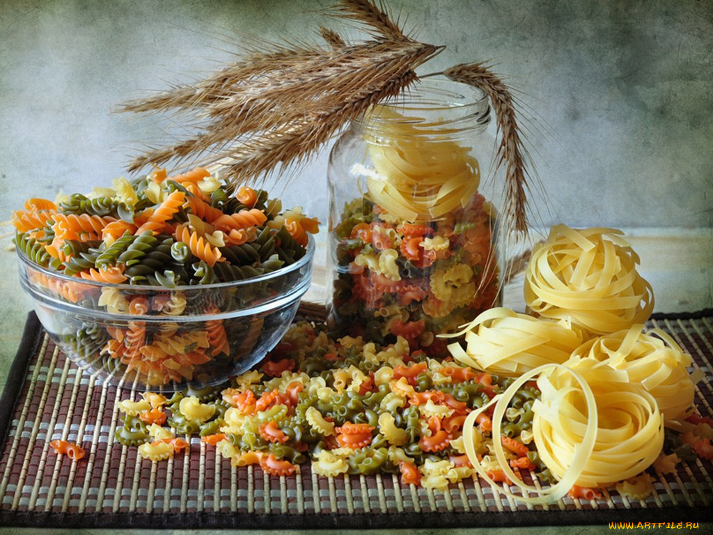 еда, макаронные, блюда