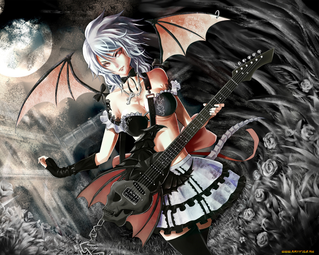 аниме, headphones, instrumental