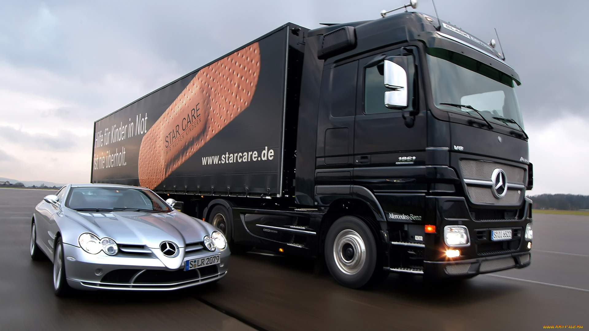 автомобили, mercedes, trucks