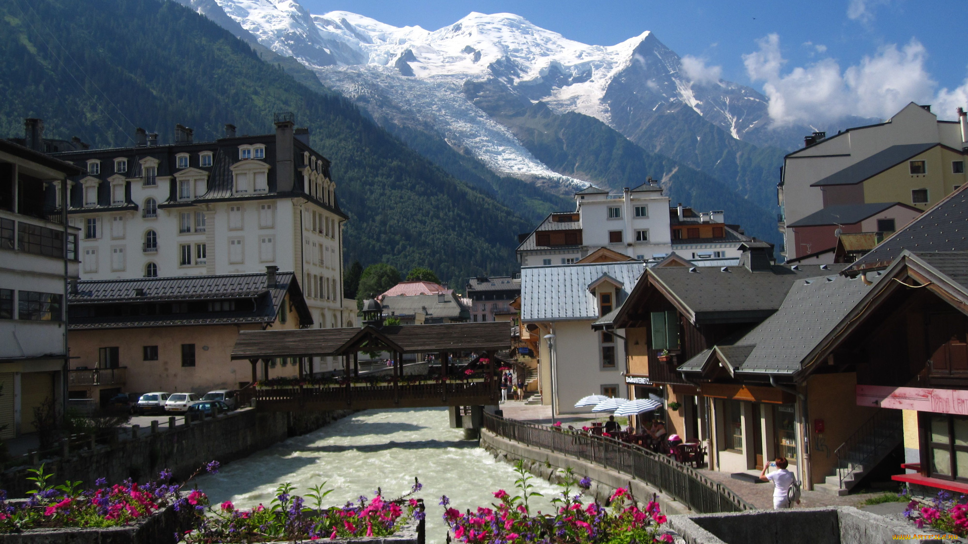 chamonix, in, the, french, alps, города, улицы, площади, набережные, альпы, горы