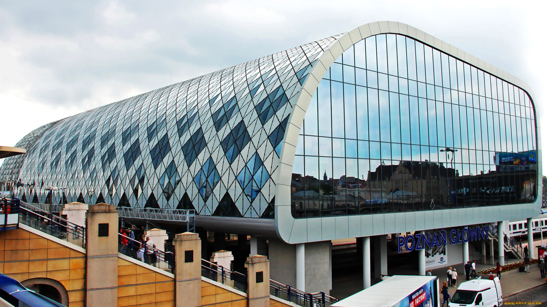 автор, thean, познань, города, здания, дома