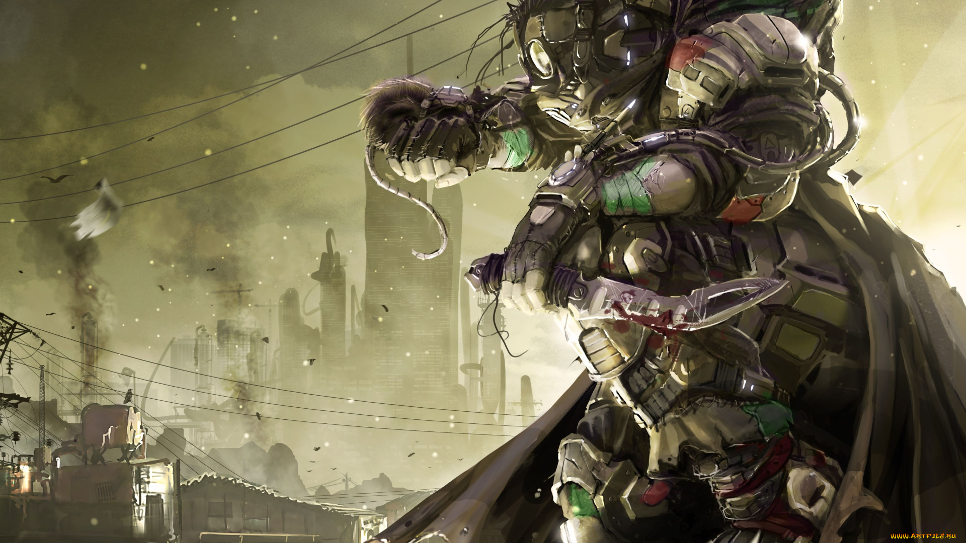 фэнтези, роботы, киборги, механизмы, стимпанк, steampunk