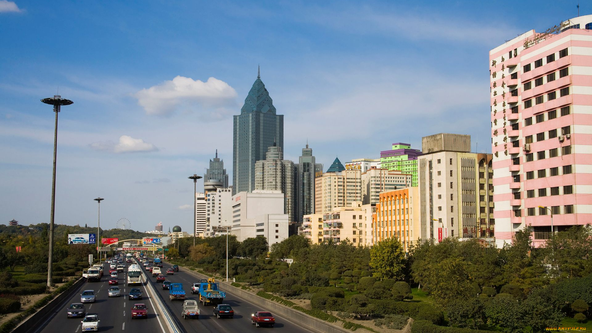 города, улицы, площади, набережные, китай