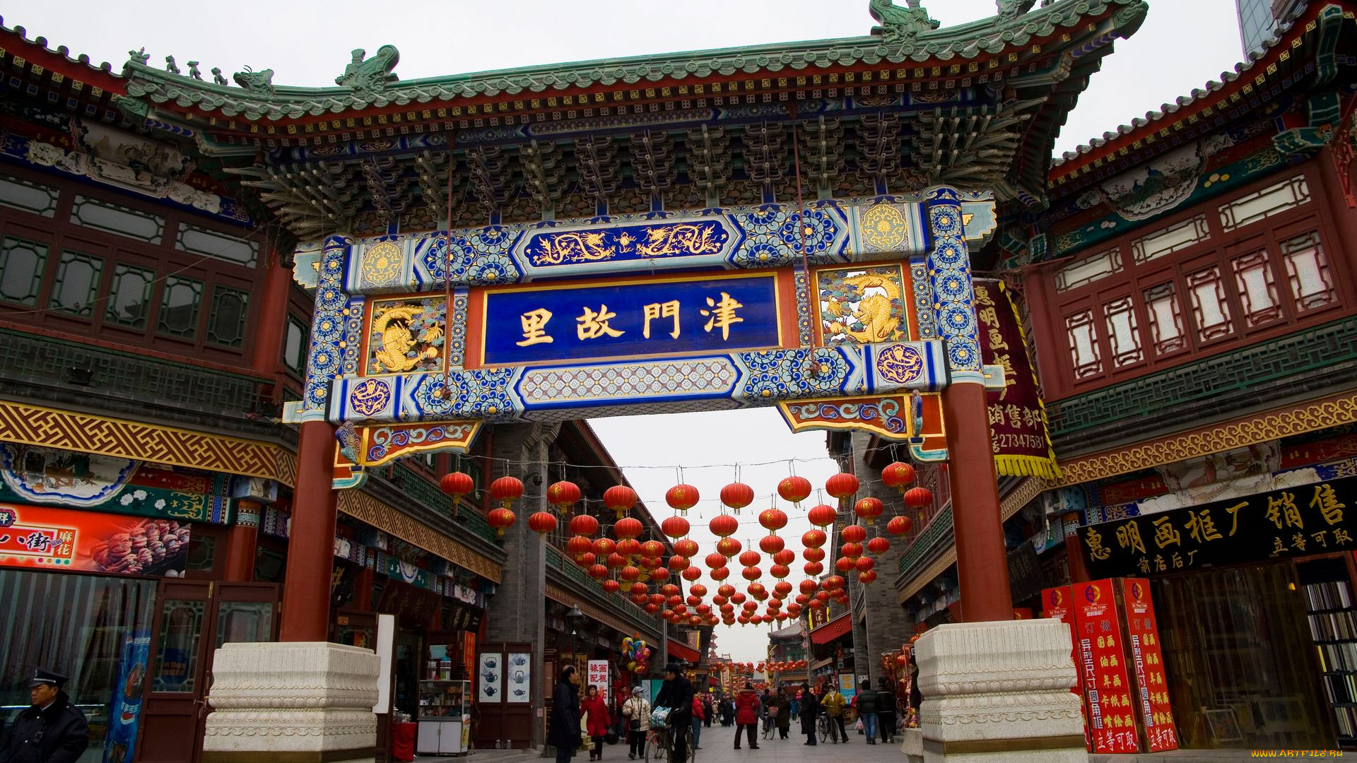 города, улицы, площади, набережные, тяньцзинь, китай