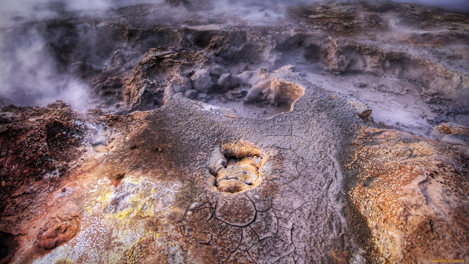vulcanic, activity, природа, стихия, вулканическая, активность, дым, испарения