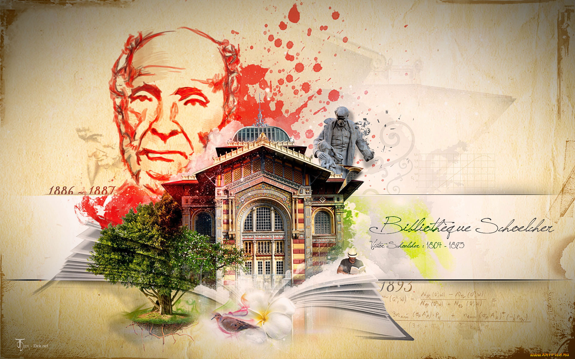 разное, компьютерный, дизайн, цветок, дом, книга