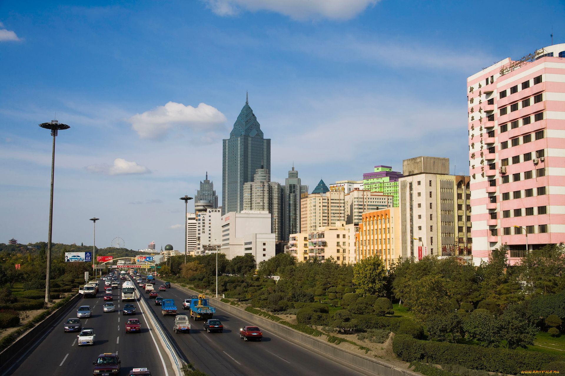 города, улицы, площади, набережные, китай