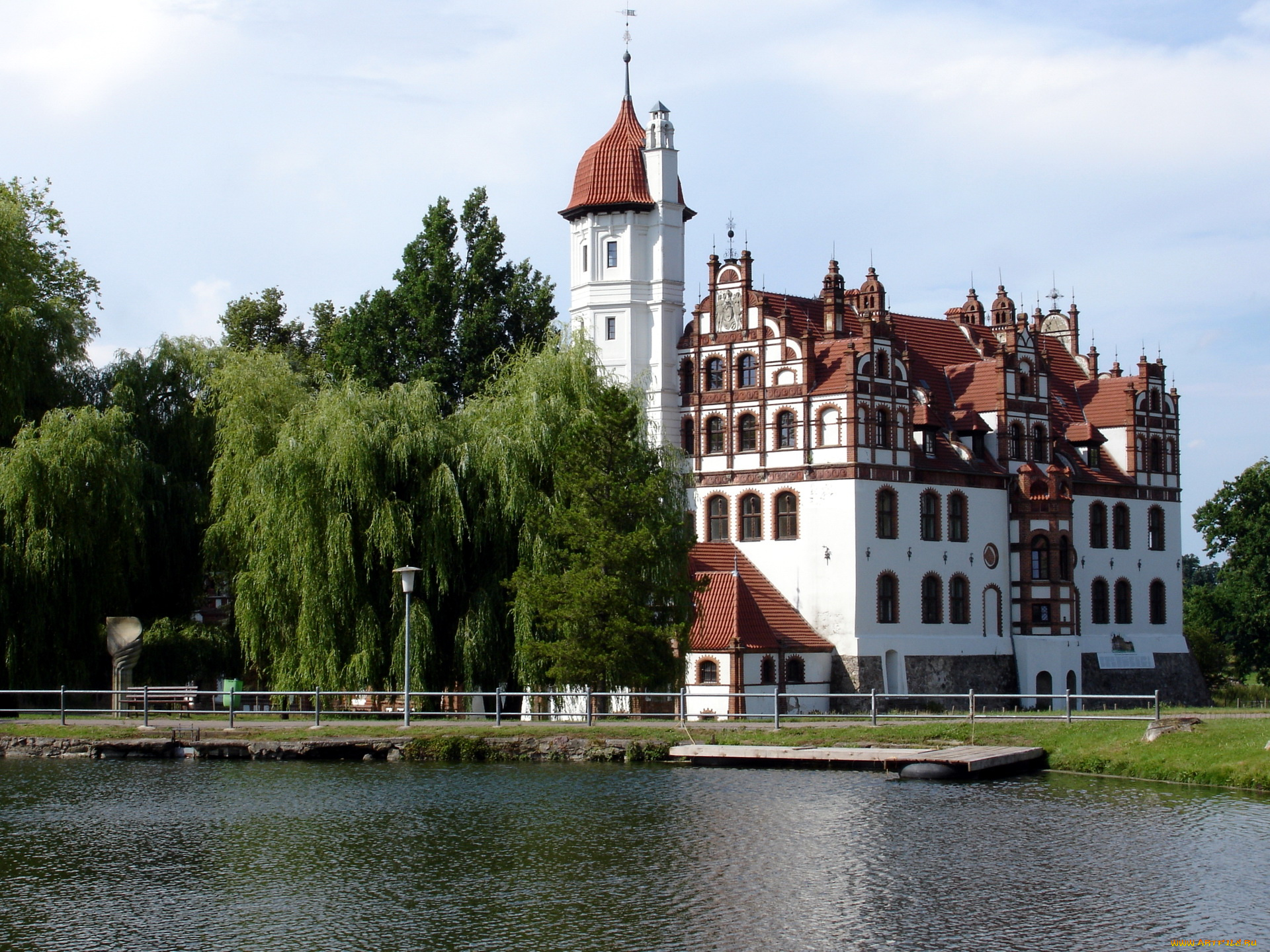 castle, basedow, bavaria, germany, города, дворцы, замки, крепости, замок, германия