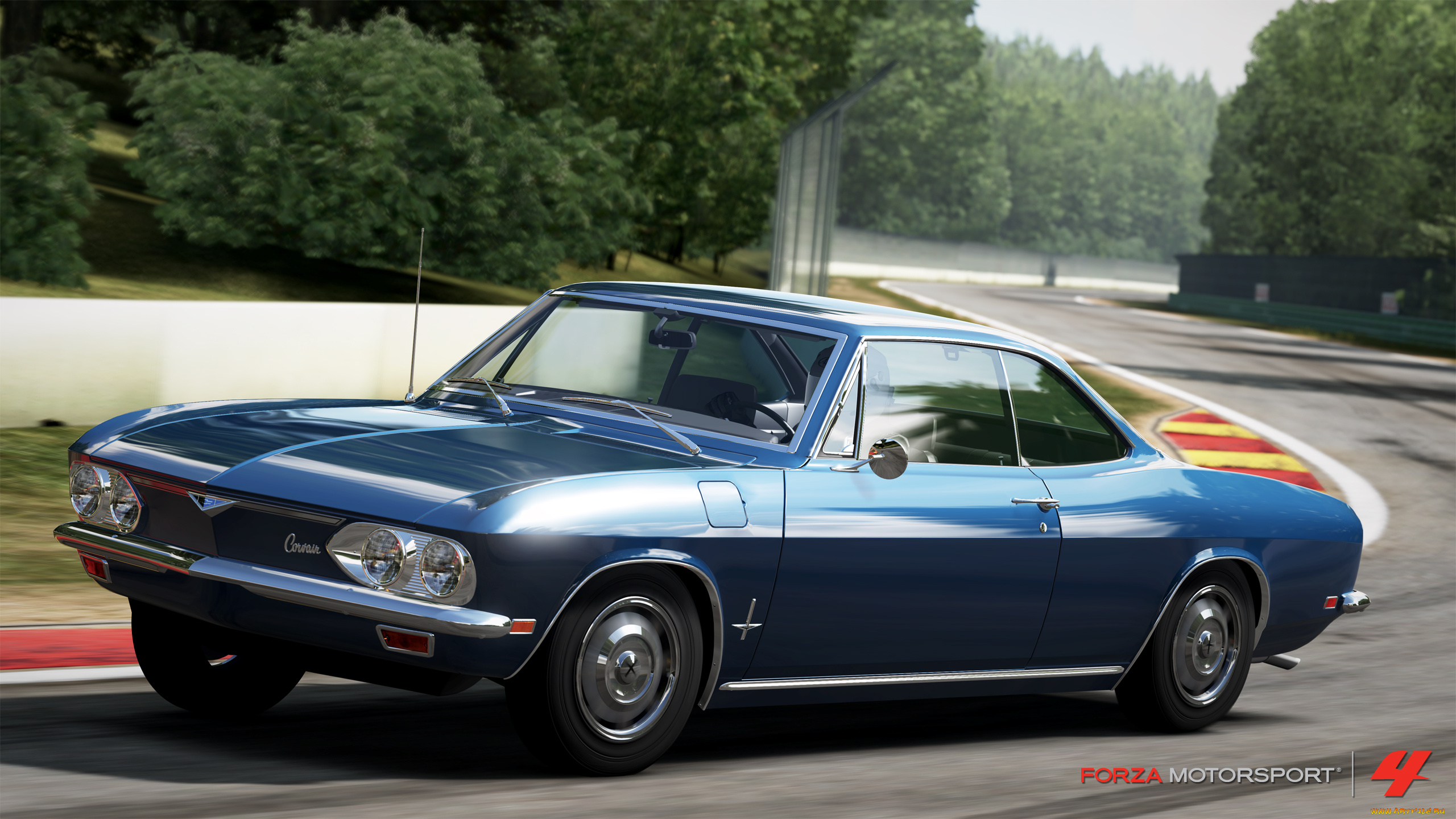 видео, игры, forza, motorsport, corvair
