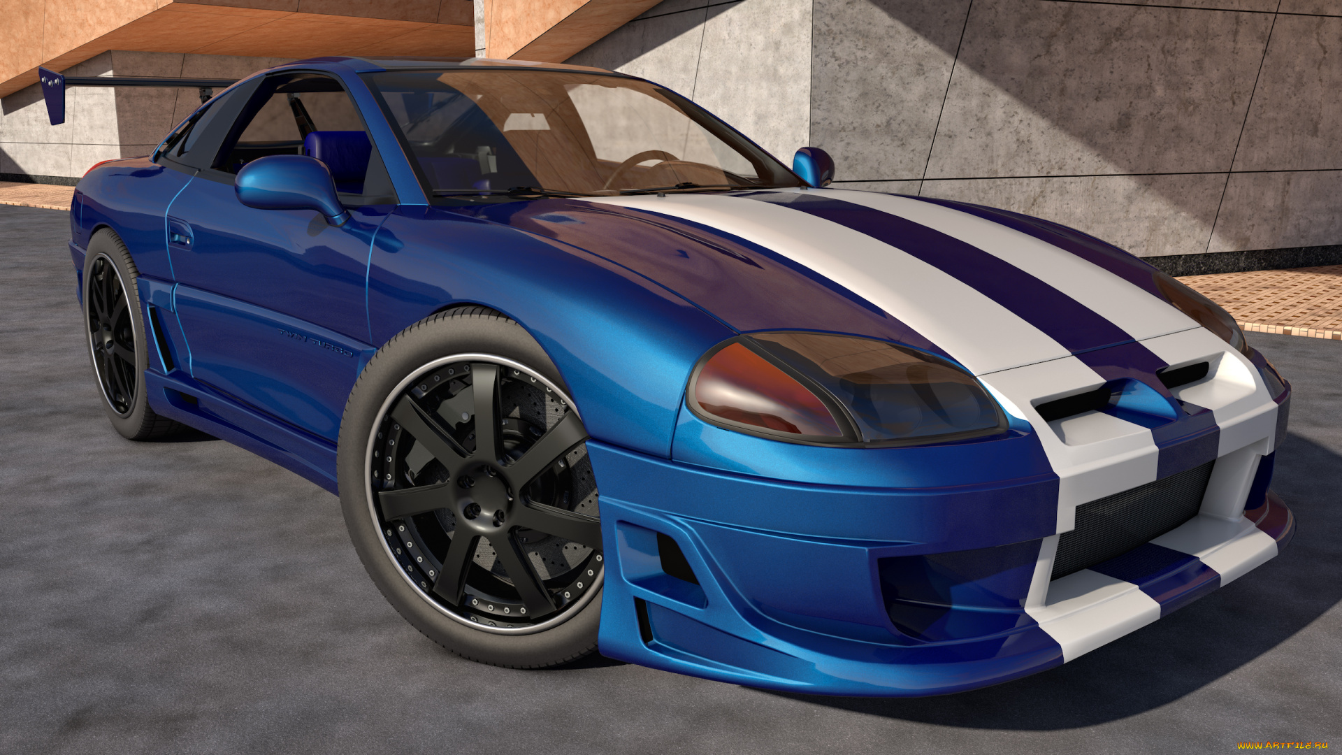 автомобили, 3д, 1996, dodge