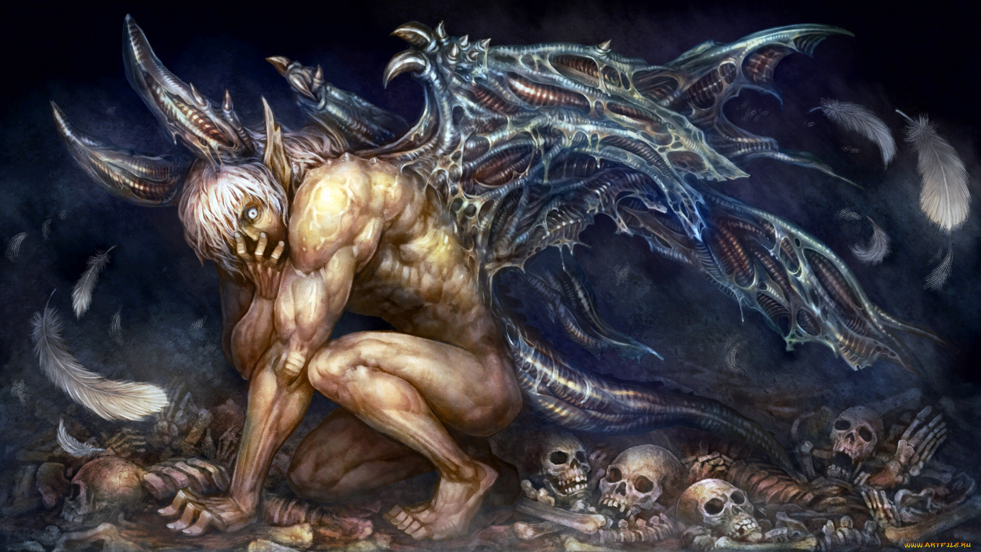 dragon`s, crown, видео, игры, демон, черепа