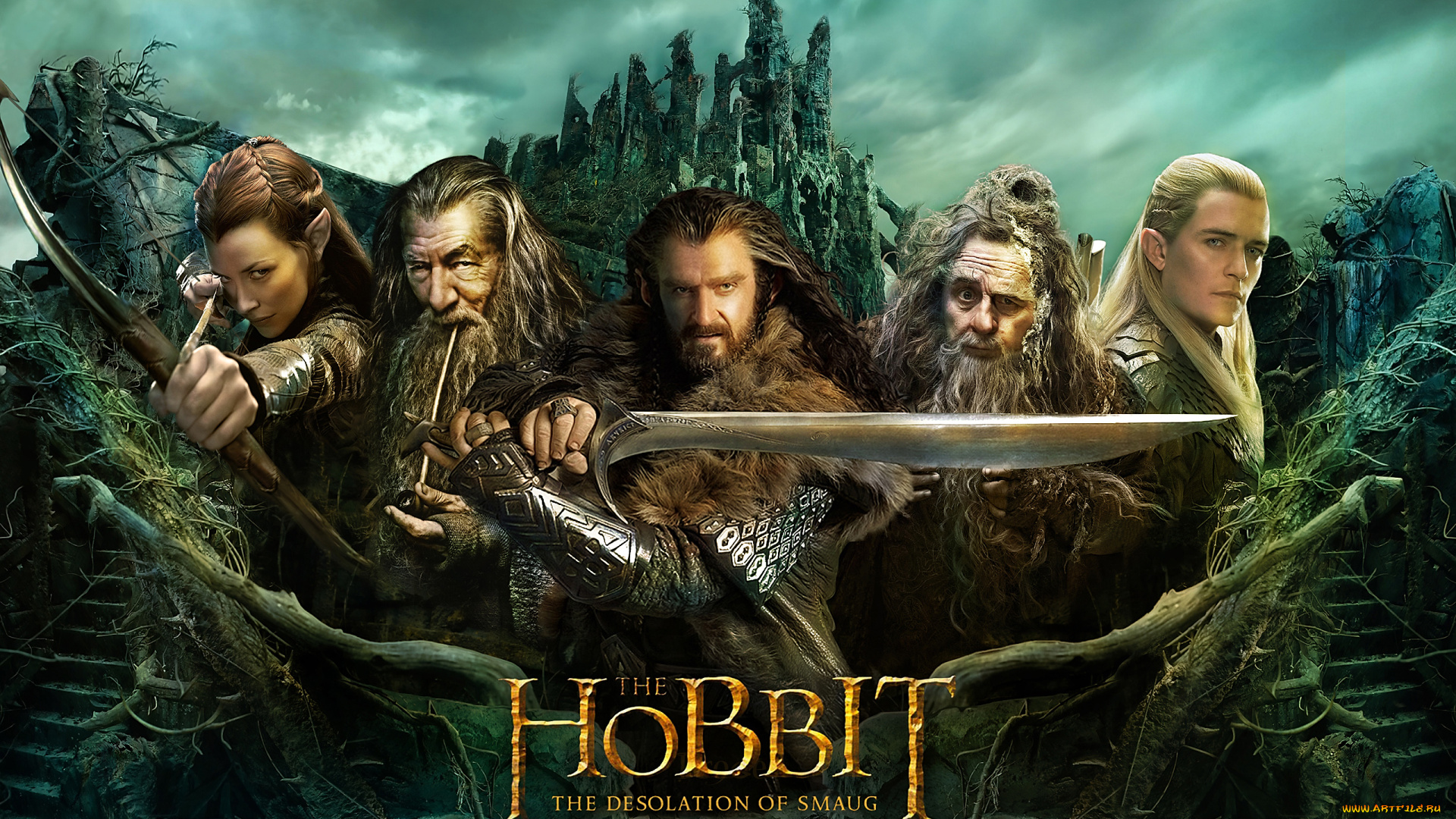 the, hobbit, desolation, of, smaug, кино, фильмы, пустошь, смауга, хоббит