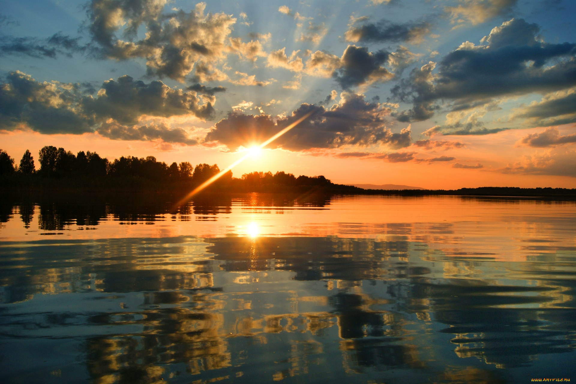 природа, восходы, закаты