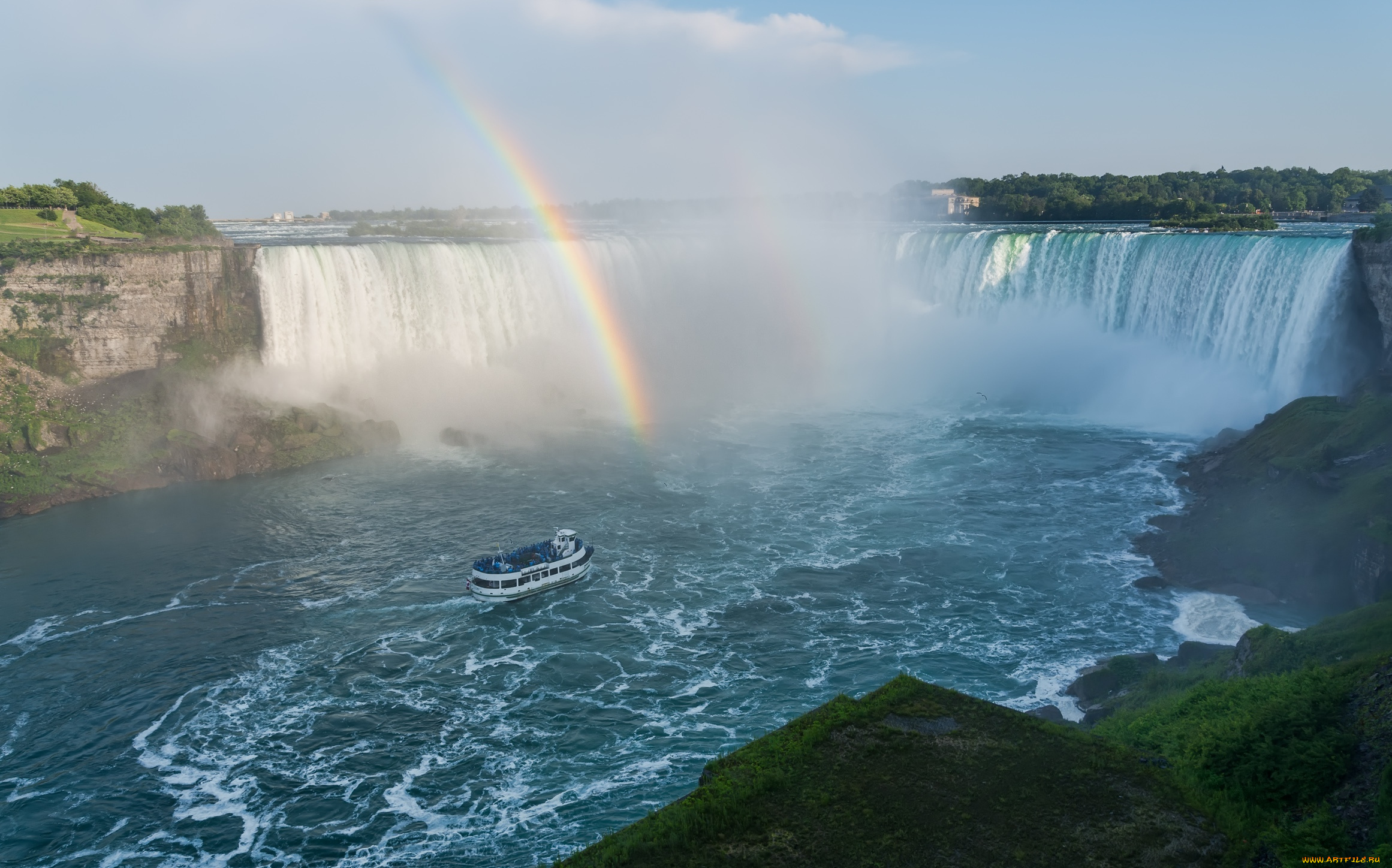 природа, водопады