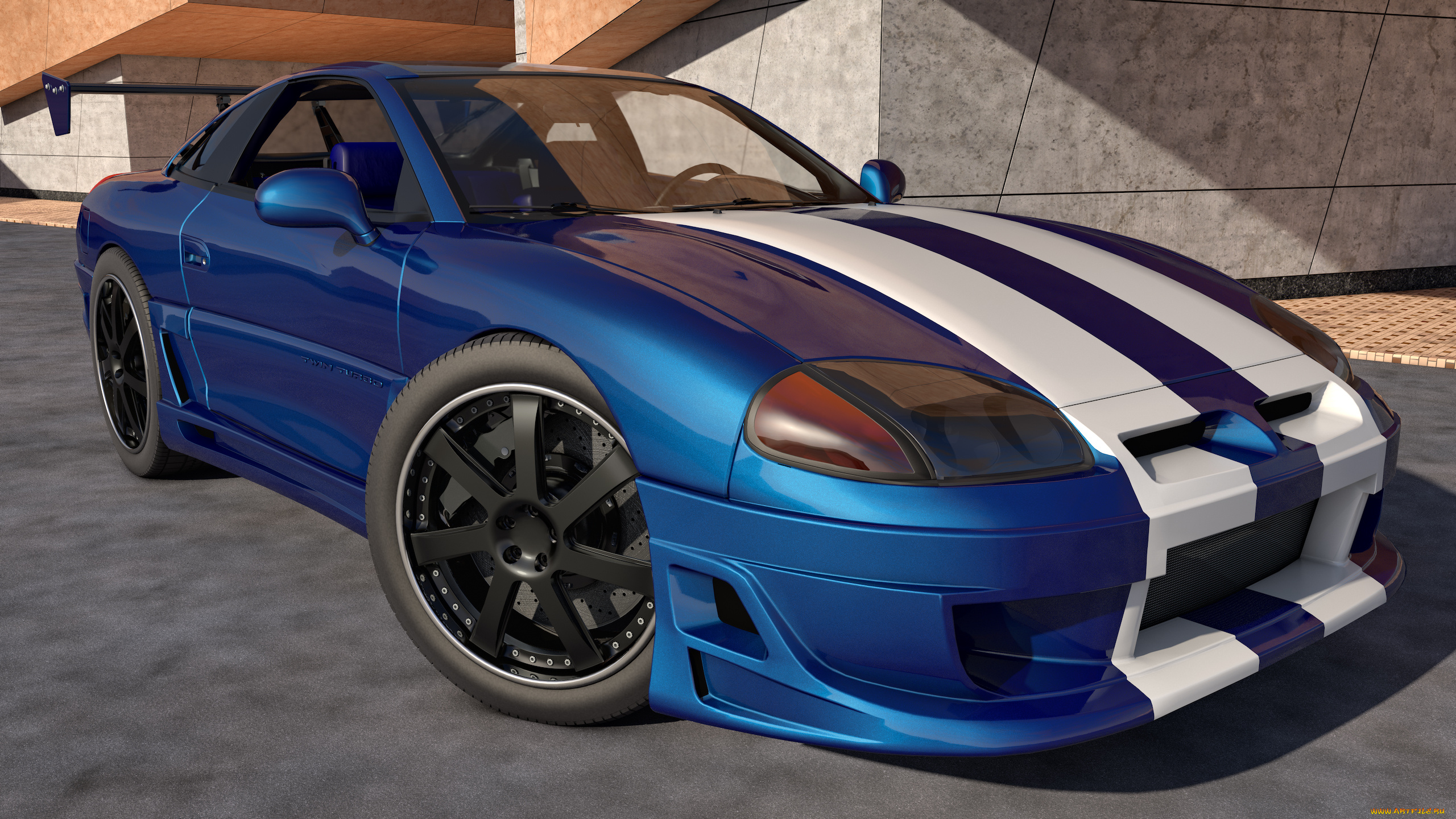 автомобили, 3д, 1996, dodge