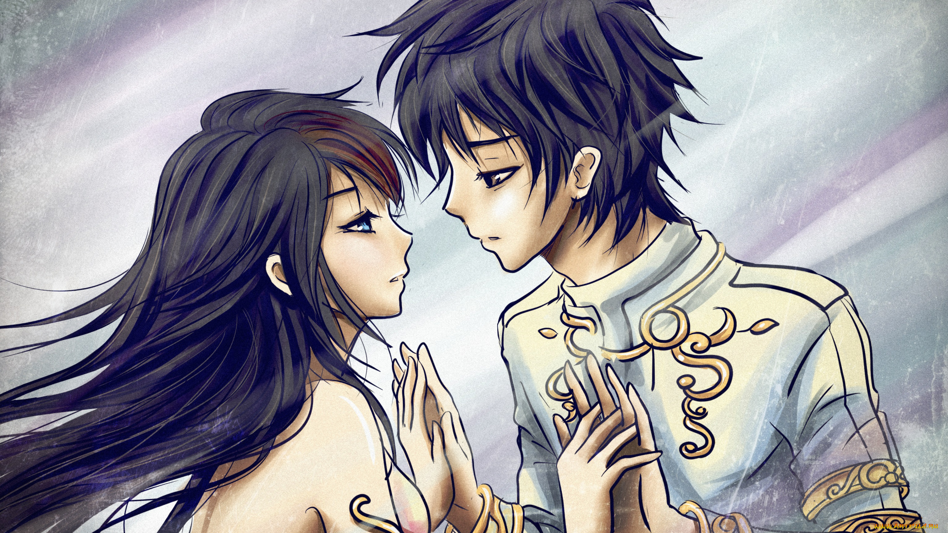 аниме, *unknown, , другое, арт, девушка, парень