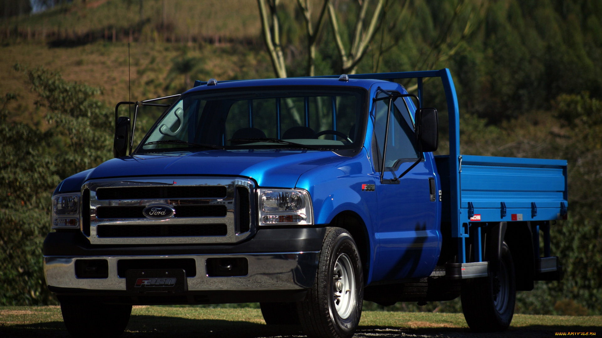 автомобили, ford, f-350, cabine, simples, синий