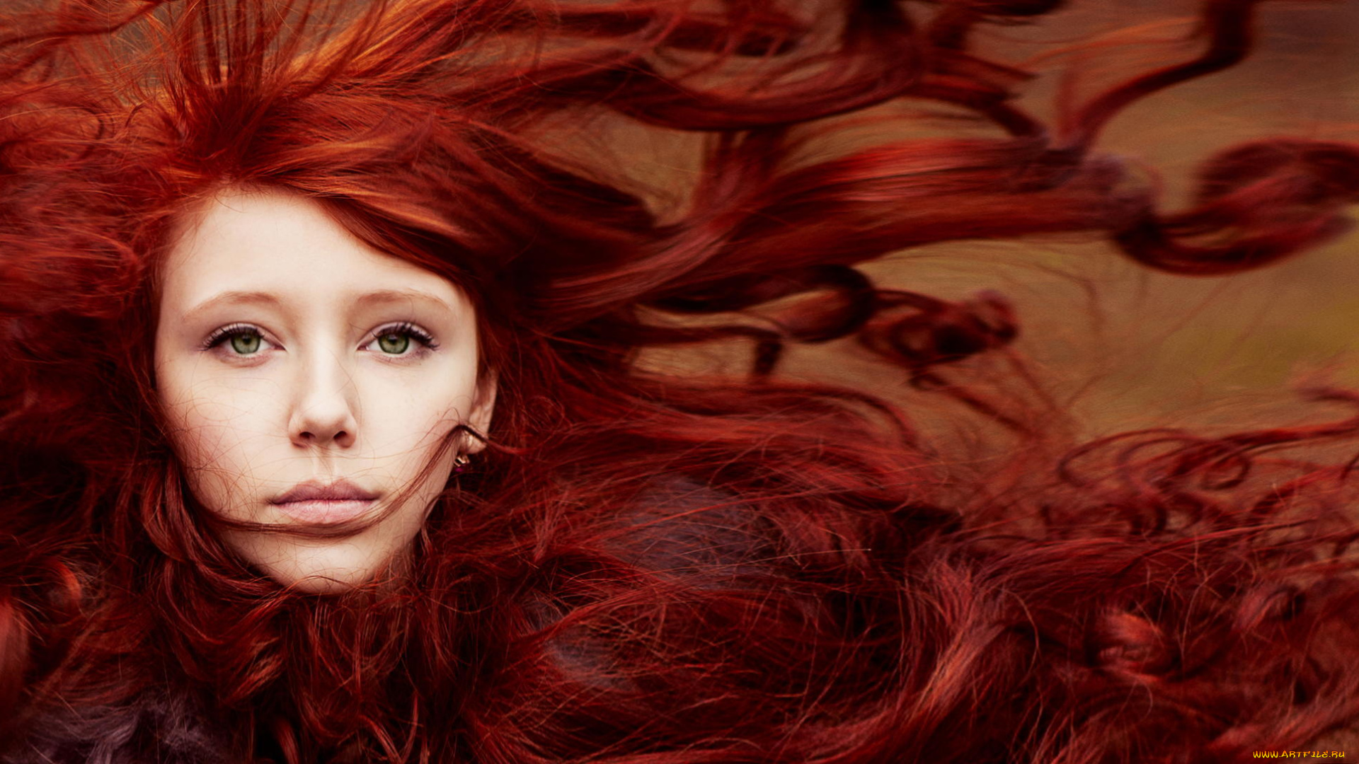 девушки, -unsort, , лица, , портреты, веснушки, рыжая, кудрявые, волосы, девушка