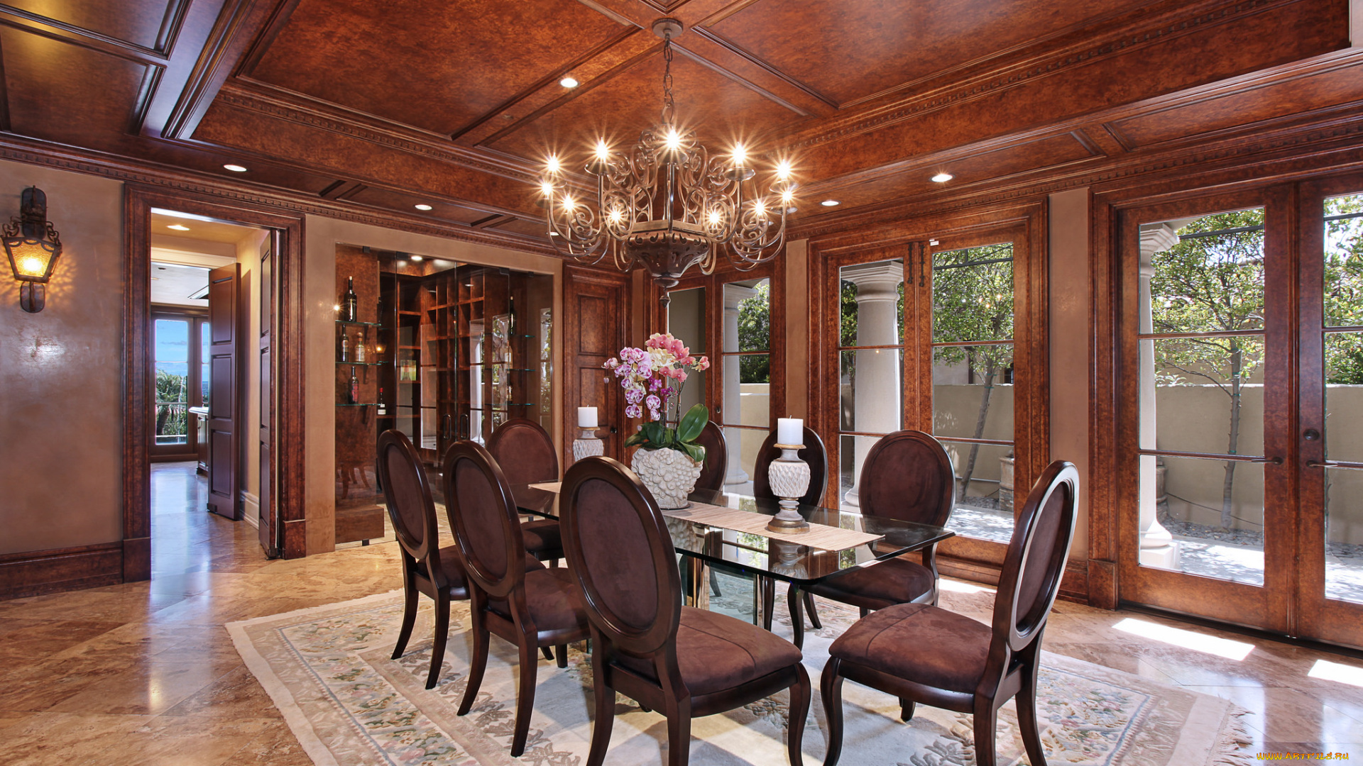 интерьер, столовая, стиль, дизайн