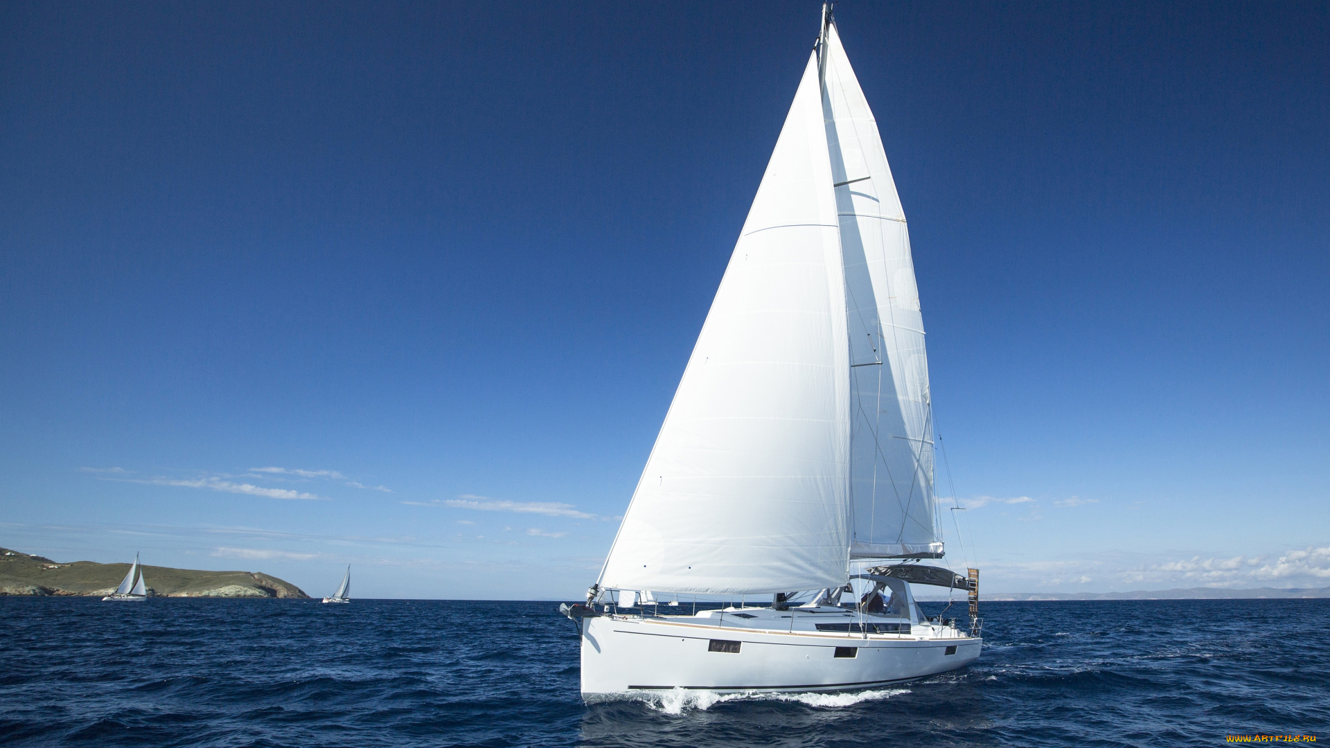 корабли, парусники, sea, парусник, море, sailing