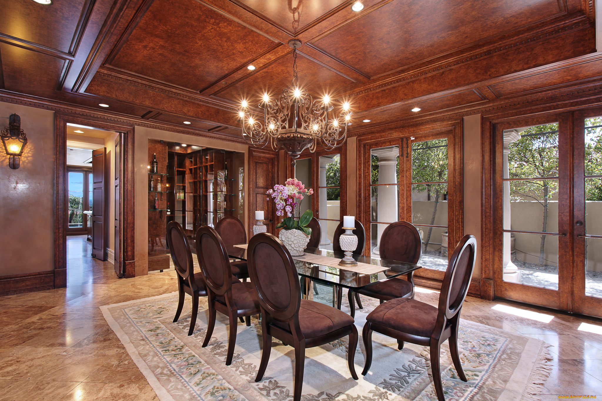 интерьер, столовая, стиль, дизайн