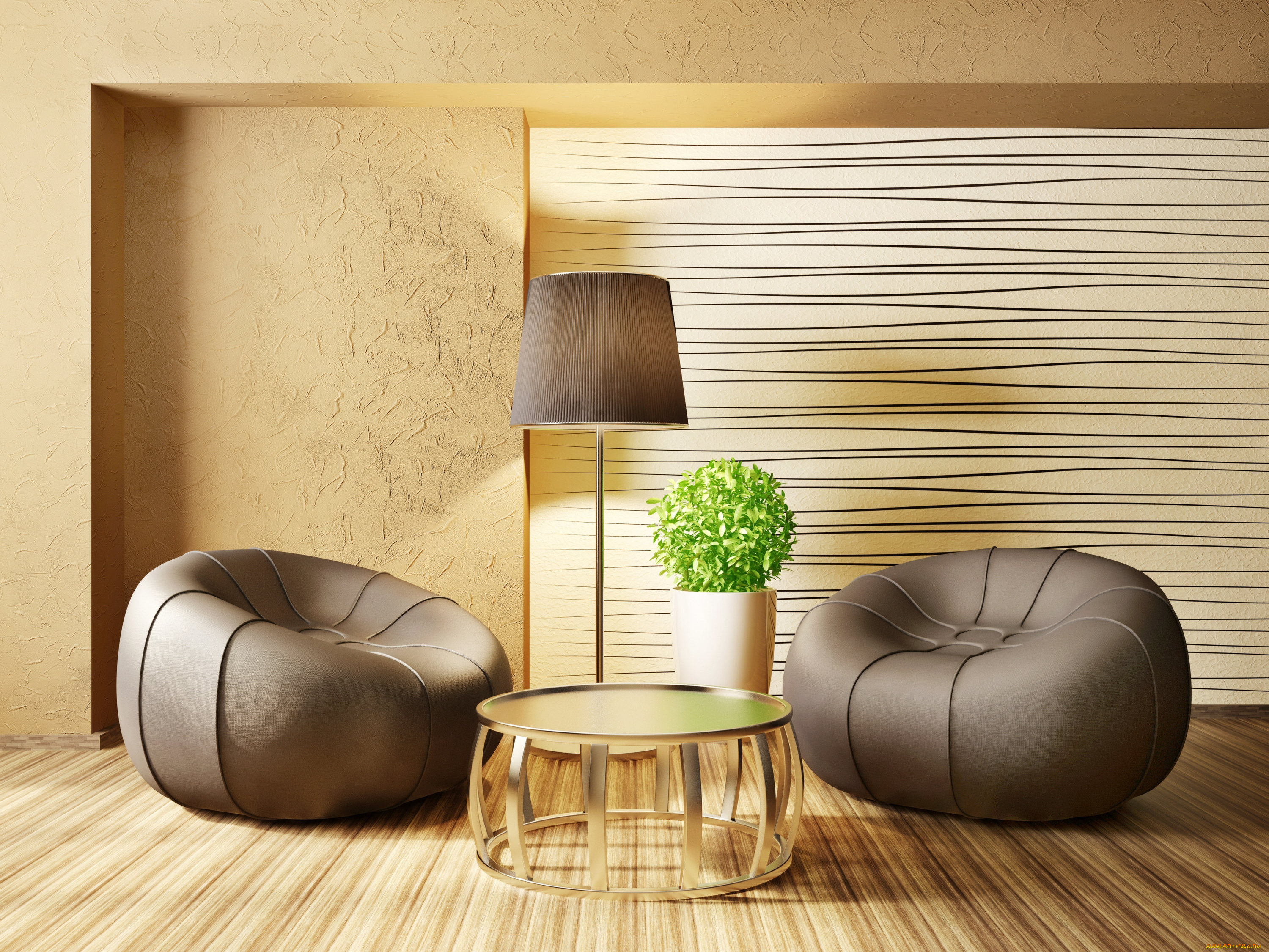 интерьер, столовая, стиль, цветок, столик, кресла