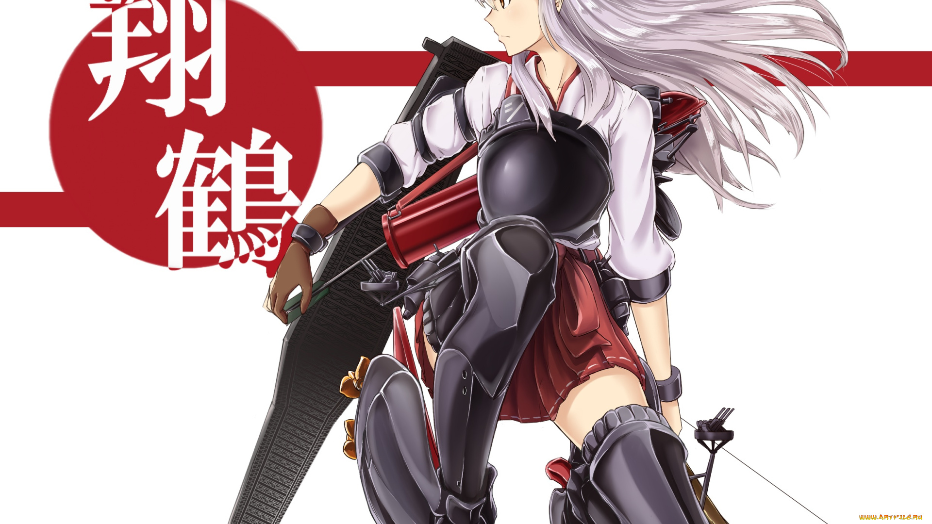 аниме, kantai, collection, kantai, collection, shoukaku, kancolle, shao, newton, арт, девушка