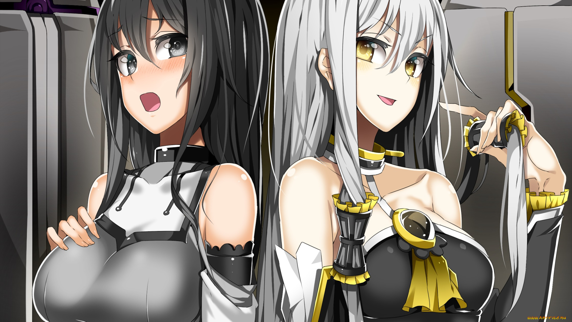 аниме, unknown, , другое, девушки, арт, tagme, artist