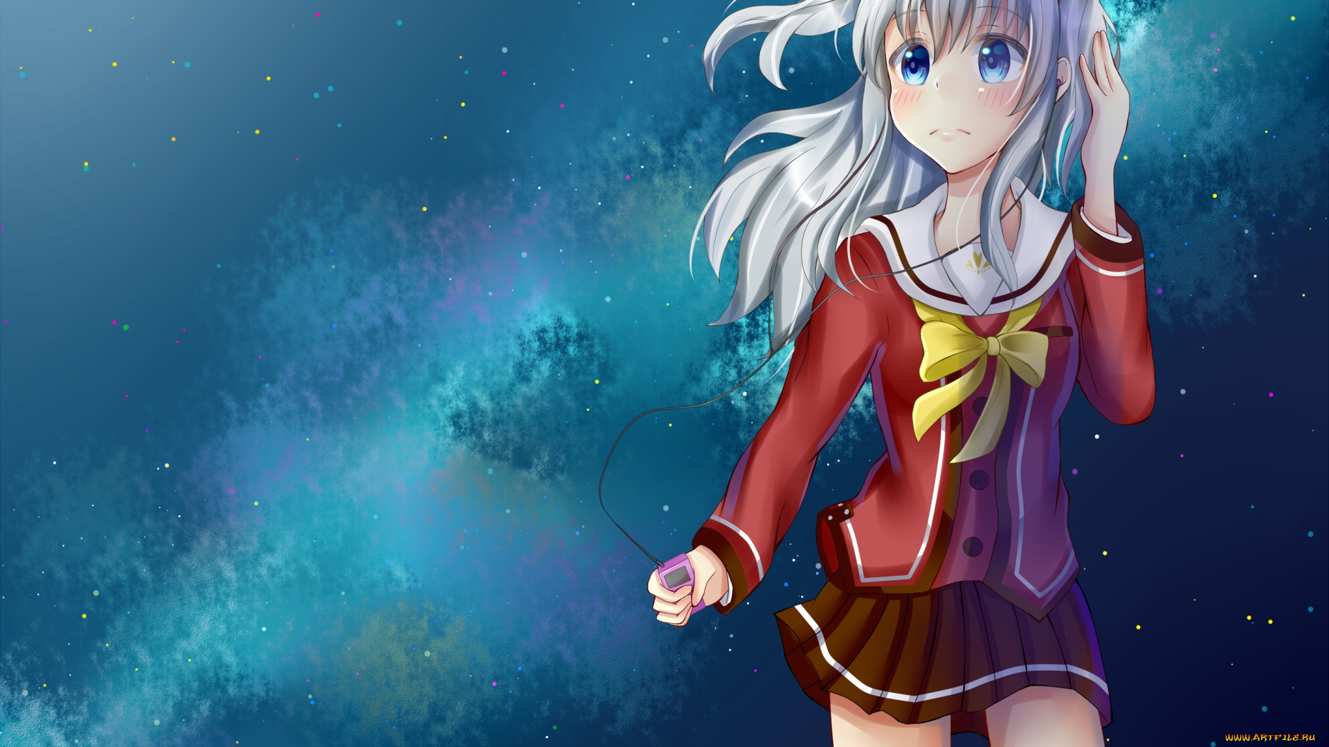 charlotte, аниме, unknown, , другое, арт, tomori, nao, rumu0619, девушка