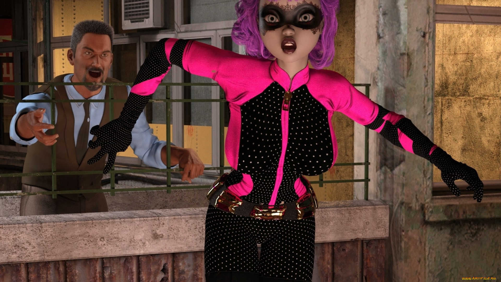 3д, графика, люди, , people, девушка, взгляд, фон