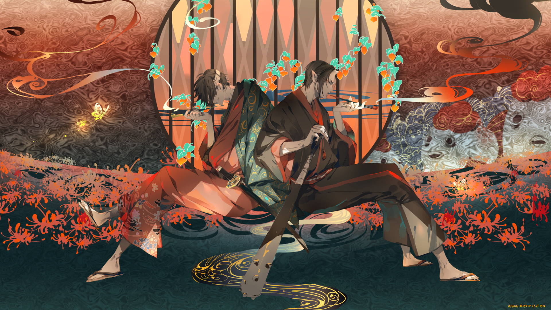 аниме, ангелы, , демоны, персонажи, разные