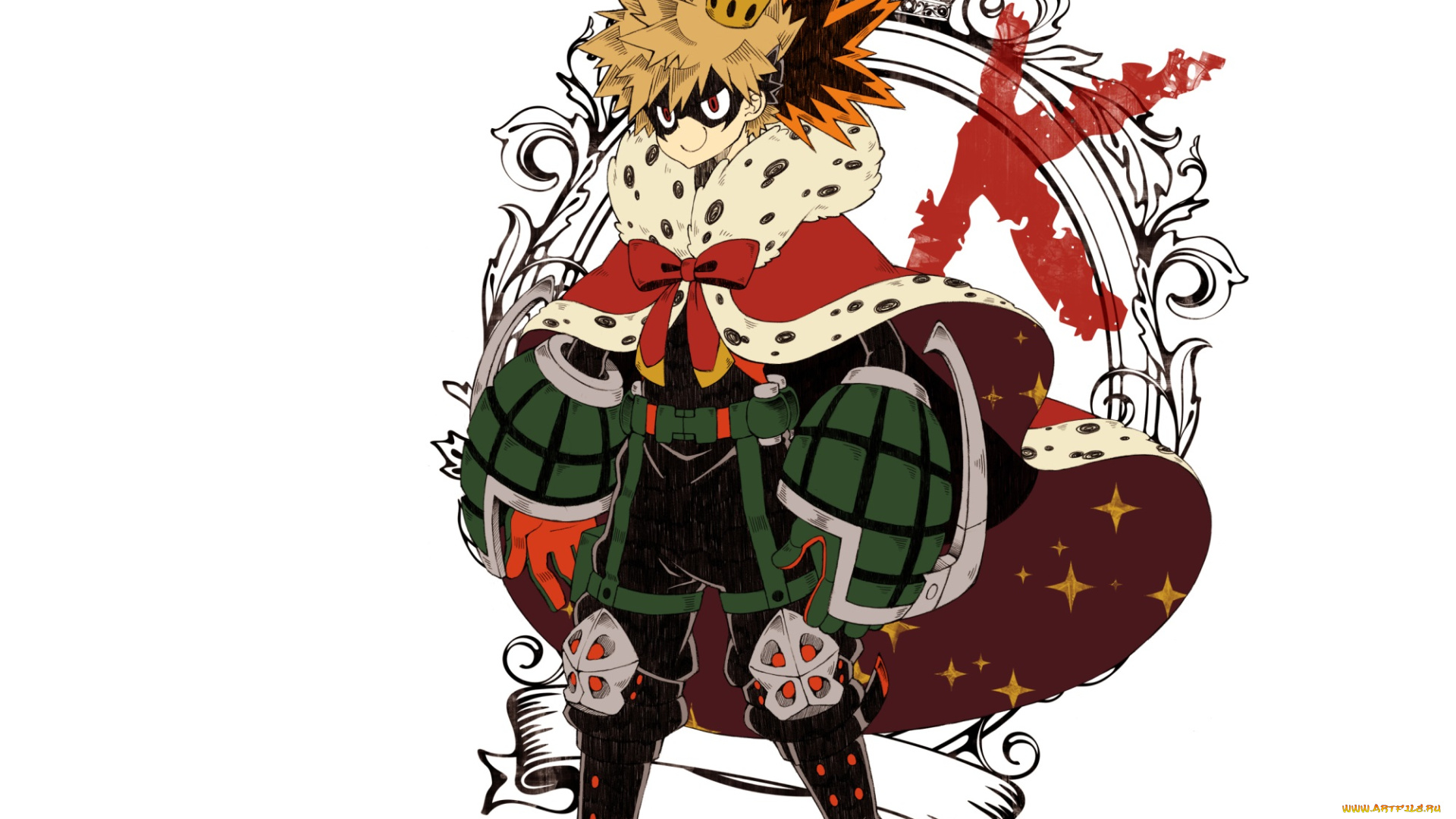 аниме, boku, no, hero, academia, парень