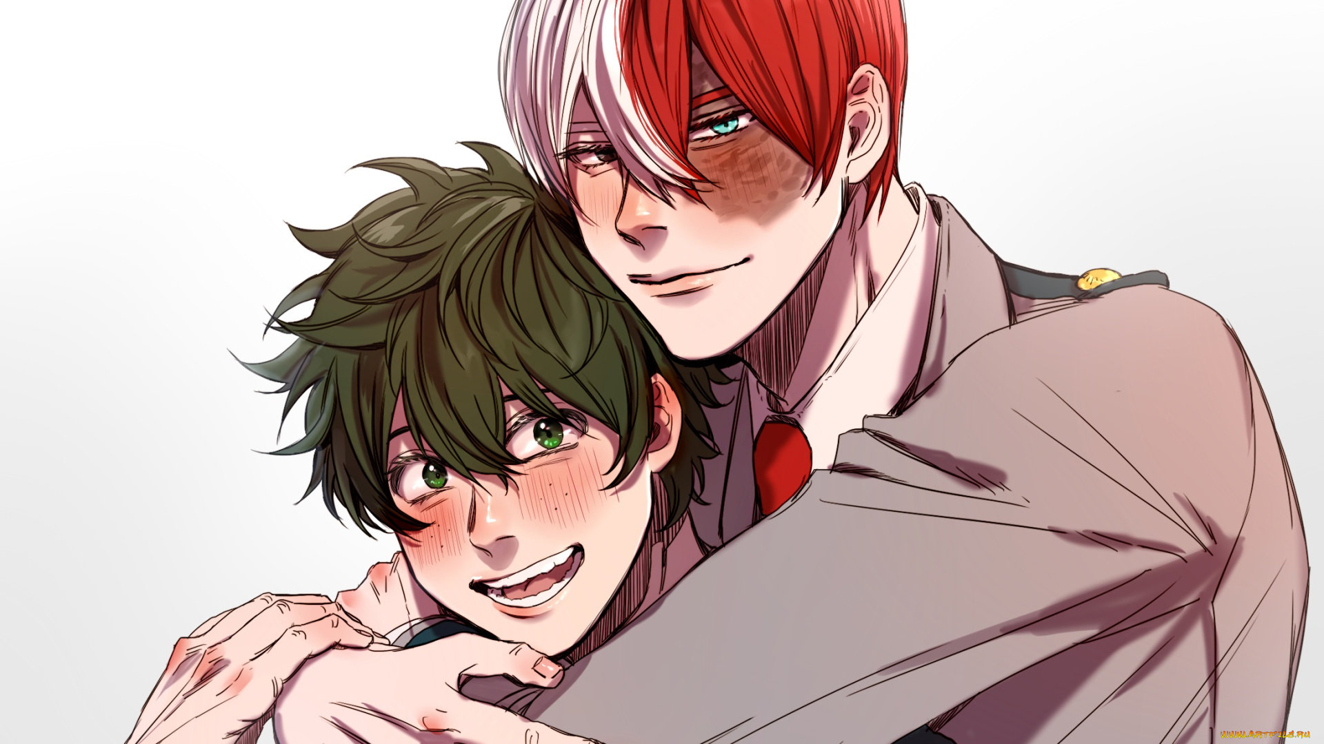 аниме, boku, no, hero, academia, парни